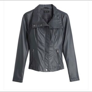 RD Style Belem Faux Leather & Ponte Jacket Size M